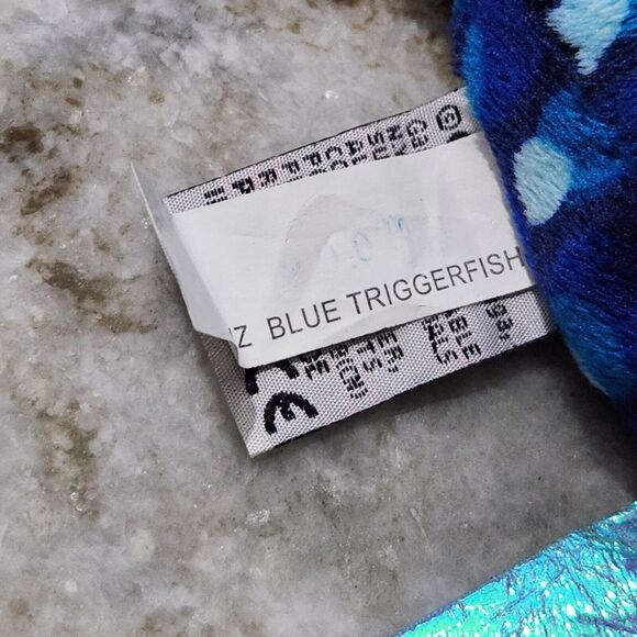 Ganz Webkinz Lil' Kinz Blue Triggerfish Stuffed Animal - No Code. - Picture 5 of 5